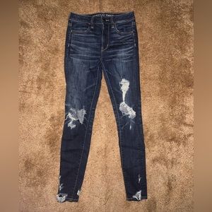 American Eagle high rise jeggings size 2. Like new only worn a few times.